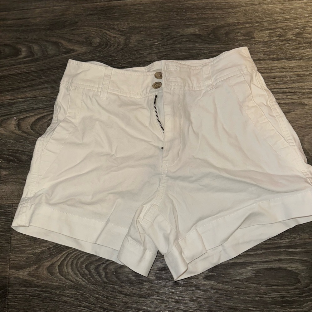Women's White Shorts